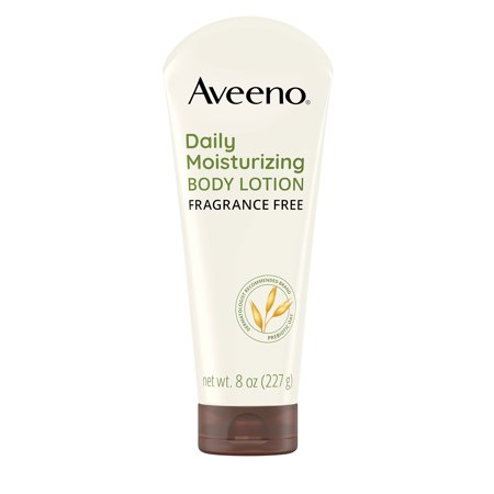 Aveeno Daily Moisturizing Body Lotion, Fragrance-Free, 8 Fl Oz C3