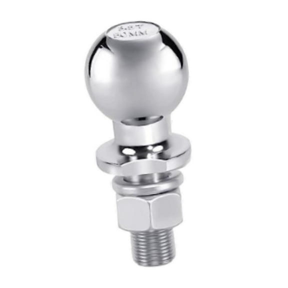 funtasica Generic Trailer Hitch Ball 3.5T Wear Resistant Diameter 50 mm Convenient Steel Parts Accessories for RV Yacht Trailer