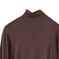 thumbnail image 5 of ylioge M-5X Plus Size Pajama Sets for Women 2 Piece Soft-Modal Loungewear Outfits Womens Casual Solid Color Long Sleeve Tops and Pants Homewear Pajamas, 5 of 5
