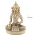 thumbnail image 4 of Mgaxyff Buddha Figurine, Home Decoration,Meditating Seated Buddha Statue Carving Figurine Craft for Home Decoration Ornament, 4 of 7