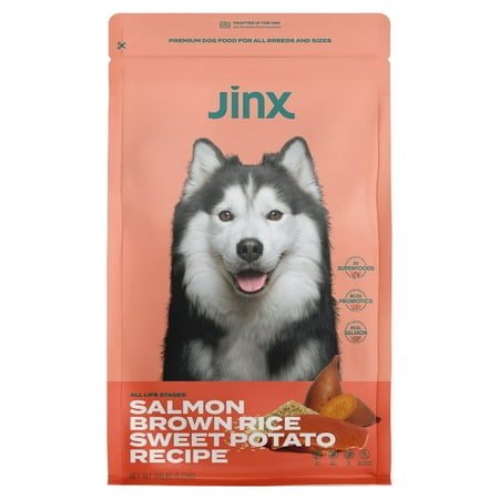 UPC: 0850012112495 | Jinx Salmon Brown Rice & Sweet Potato Dry Dog Food 11.5 lb. Bag