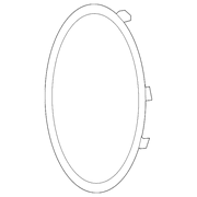 Genuine OE Mercedes-Benz Emblem Support - 000-888-01-60-64