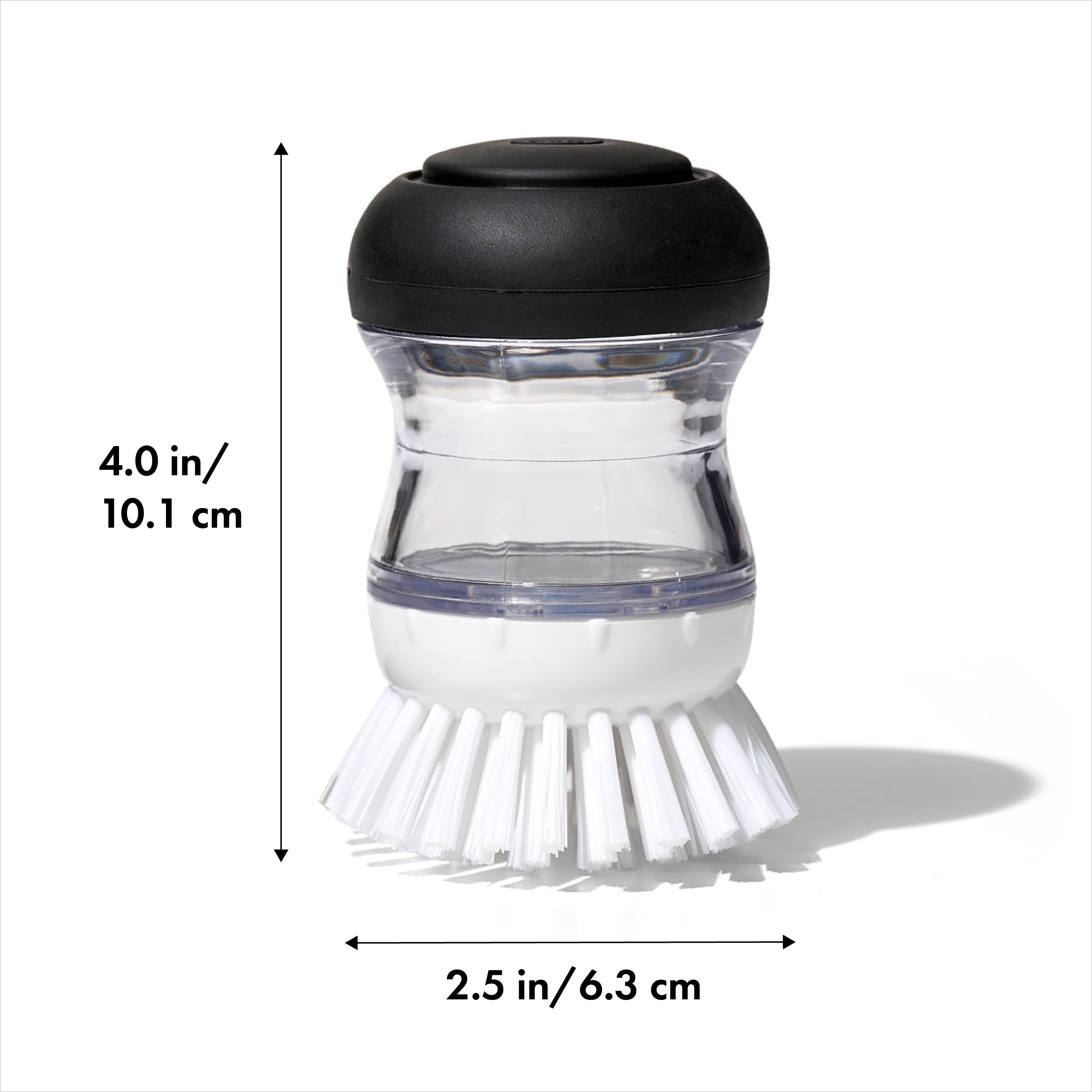 OXO Soap Dispensing Cleaning Palm Brush Refill Head, 2-Pack