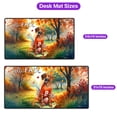 thumbnail image 5 of Hello Fall Rhodesian Ridgeback Football Welcome Autumn with Leaves Pumpkins Desk Mat Full Keyboard Mouse Pad Ridgebacks Dog Lover Gifts Large Mousepad - 00012, 5 of 5