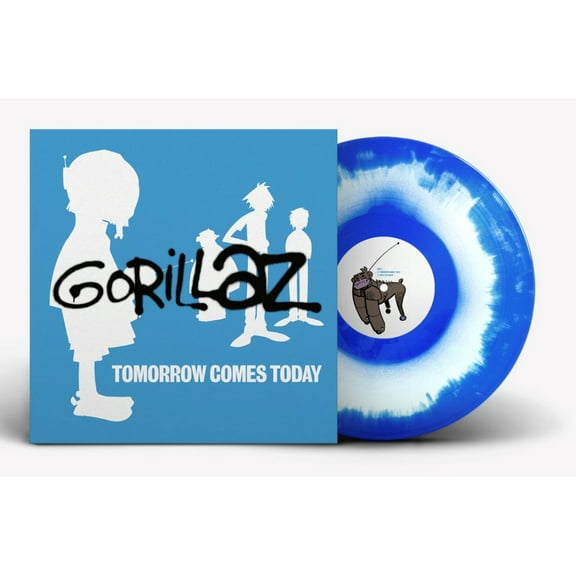 Gorillaz - Tomorrow Comes Today EP (white and blue colour-in-colour) - Music & Performance - Vinyl