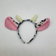 thumbnail image 3 of JM Little Cow Tail Dressing Set (Juego de Tres Piezas), Bufanda con Orejas de Animal, Diadema para Juego de Roles con Orejas y Cuerno de Vaca, Gorros y Disfraces JM, 3 of 5