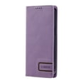 thumbnail image 4 of Feishell Compatible with Samsung Galaxy S24 FE Wallet Case, Business Classic PU Leather Flip Folio Case with Card Holders RFID Blocking Kickstand [Shockproof TPU Inner Shell] Phone Cover,Purple, 4 of 11