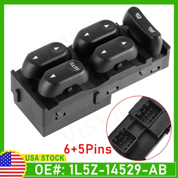 Power Window Master Control Switch Fits 2001 2002 Explorer Sport Trac Front Left