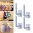 thumbnail image 1 of 4 Piece Wall Mounted Hat Organizer Rack for Baseball Caps and Cowboy Display Storage Hanger Closet, 1 of 5