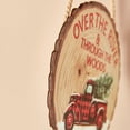 thumbnail image 4 of Letrero colgante de madera de Navidad Feliz Navidad Letrero de puerta delantera Rojo TFixol  Señales, 4 of 7