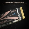 thumbnail image 4 of SABRENT Rocket 2230 NVMe 4.0 512GB High Performance PCIe 4.0 M.2 2230 SSD [SB-2130-512], 4 of 7