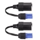 thumbnail image 5 of 2 piezas EC5 toma de encendedor de cigarrillos convertidor hembra para amplificador de batería de automóvil de 12 V, 5 of 15