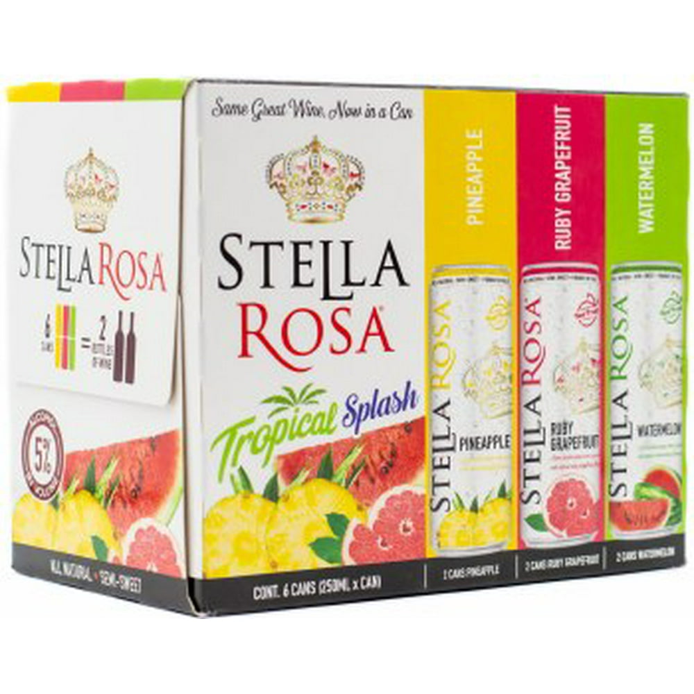 Stella Rosa Wine Mixed 6 Pack Cans