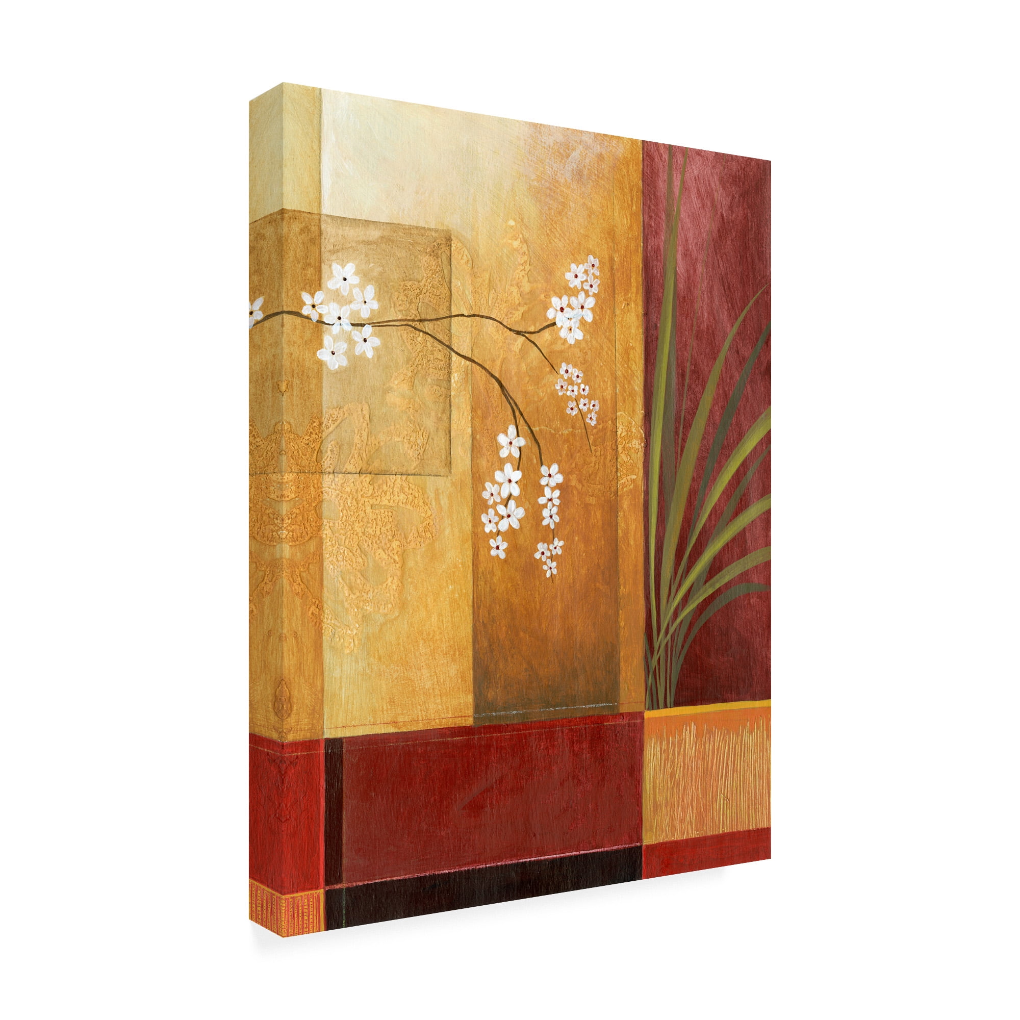 Trademark Fine Art 'Palm On Right' Canvas Art by Pablo Esteban