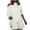 White, variant on LOVZFMLL Women's Fashion Bodyguard Set With One Line Neck And Off Shoulder Loose Two Piece Set White XL