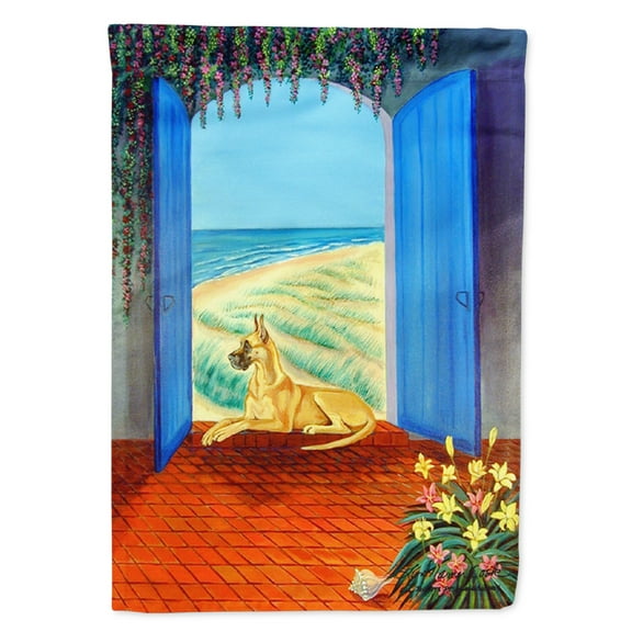 Carolines Treasures 7250-FLAG-PARENT Great Dane Flag  multicolor
