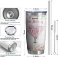 thumbnail image 2 of 18 Year Old Girl Birthday Tumbler 20oz-18 Year Old Girl Gifts Ideas-Double Wall Stainless Steel Vacuum Insulated Coffee Cup, 2 of 5