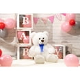 thumbnail image 3 of Oso de peluche gigante Teddy Bear HollyHome, 90 cm, blanco, 3 of 8