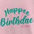 thumbnail image 2 of Girl's Harry Potter Happee Birthdae Logo  Graphic Tee Light Pink Large, 2 of 4