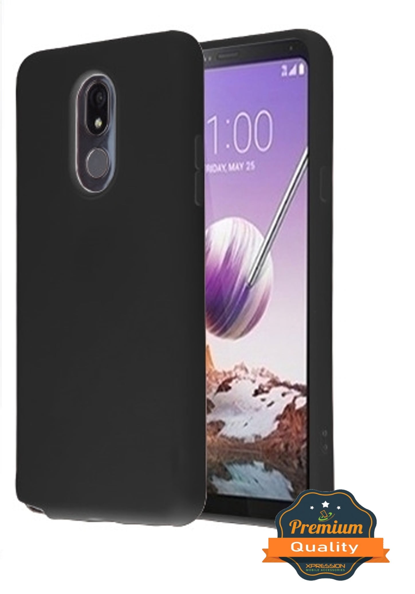 LG Stylo 5 Phone Case Slim Fit Thin Premium Hybrid Liquid Silicone Soft