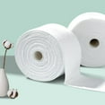 thumbnail image 1 of BEADCEST 1Pack White Makeup Remover Pad Disposable Face Towel for Daily Use and Travel, 1 of 5