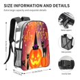 thumbnail image 4 of Easygdp Halloween Clear Backpack, Transparent Bookbag for School for Women Men, Capacity Clear Bag for College, Travel, 4 of 7