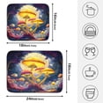 thumbnail image 2 of Ryvnso Magic Mushroom Forest Dish Drying Mat for Kitchen Countertop 18x24 Large Dish Pad Drainer Rack Dish Sink Mats, 2 of 7