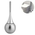 thumbnail image 2 of ZHAOCHENG Cepillos de baño: cepillo y soporte para inodoro de acero inoxidable, 2 of 5