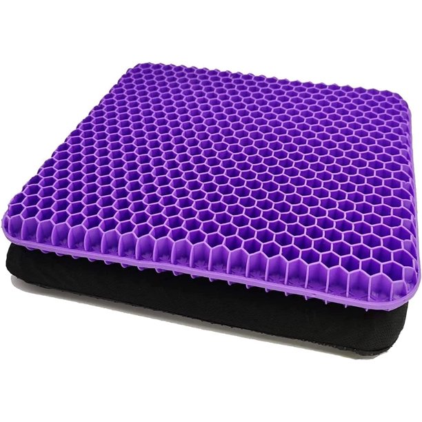 Gel Seat Cushion, Enhanced DoubleLayer NonSlip Cushion, Relieving