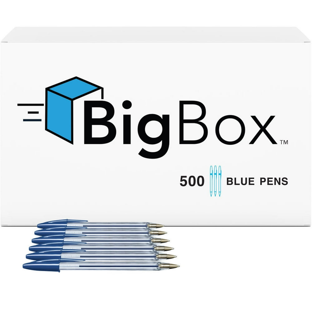 Big Box of Blue Pens Case Pack of 500