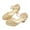 Gold, variant on CAICJ98 Girls Dress Shoes Glitter Sequins Low Heels Pumps Princess Party Dance Shoes Rhinestone Sandals Girls (Little Kid/Big Kid),13