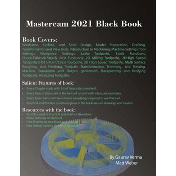 Pre-Owned Mastercam 2021 Black Book (Paperback) 1774590174 9781774590171