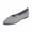 Gray, variant on Flats for Women Comfortable Solid Color Soft Flats Square Toe Ballet Shoes Dressy Slip-ons Loafers Beige 6