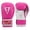 Pink/White, variant on TITLE Classic Pro Style Training Boxing Gloves 3.0, 14 oz, Blue/White