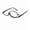 Gray, variant on Makeup Reading Glasses for Women Round One Eye Rotating Magnifying Cosmetic Readers Make Up Eyeglasses 1.0,Gray