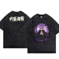 thumbnail image 5 of Camiseta de Anime Jujutsu Kaisen para hombre, camiseta lavada 100% algodón, camiseta transpirable con estampado informal, ropa de calle Hip Hop y2k, 5 of 5