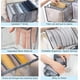 thumbnail image 4 of Organizador de ropa Tutuviw para armario, organizador de cajones, separadores de cajones, caja de malla (gris, 1 unidad, M), 4 of 8