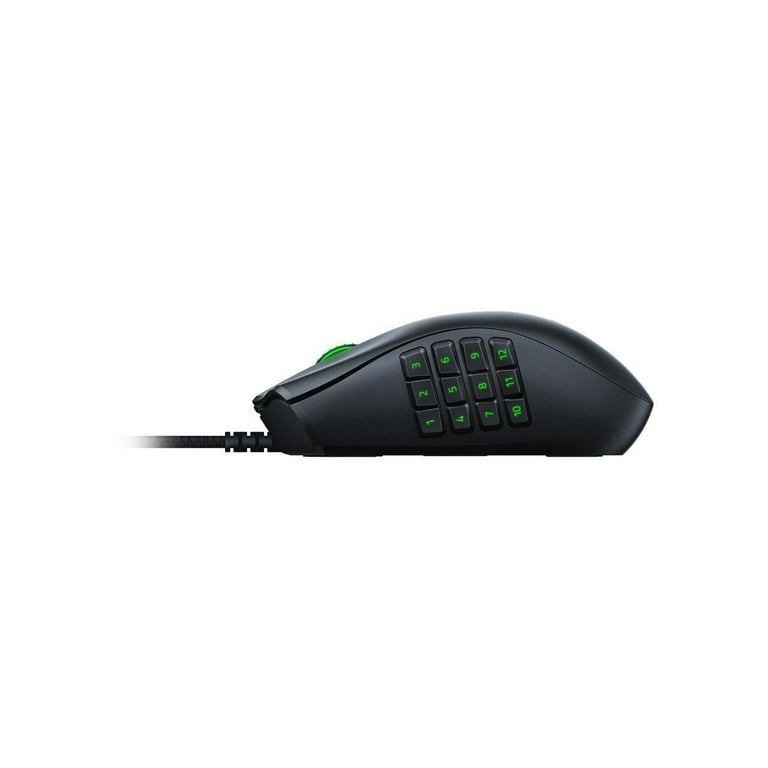 - Programmable Razer Razer Chroma X - DPI - Gaming 18K Optical Wired Optical 2nd-gen Buttons - Lighting 16 85g RGB Sensor Mouse: Black Naga MMO Switch - Classic