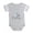 Heather Gray, variant on CafePress - Stork Baby Argent 2 - Cute Infant Baby Football Bodysuit