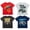 Navy/gray/charcoal/red, variant on Monster Jam Grave Digger El Toro Loco Megalodon Toddler Boys 4 Pack T-Shirts Toddler to Big Kid