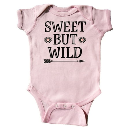 

Inktastic Girls Sweet but Wild Tribal Gift Baby Girl Bodysuit