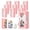 pink, variant on 10pcs Tumbler Gift Box Bulk -Solid Color Pink, Black, White Rectangular Paper Gift Boxes with Display Window and Ribbon for 12/16/20OZ Tumbler, packaging box wine for Wedding, Christmas, Thanksgiving