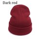 thumbnail image 1 of Pure color light board knitted hat pullover hat winter woolen hat Gao Jiahui unisex, 1 of 2