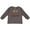 Charcoal, variant on Football Daddy Is The Coach Childs Boys Long Sleeve Toddler T-Shirt