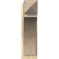 thumbnail image 2 of Ekena Millwork 8"W x 28"D x 28"H Thorton Rough Sawn Arts and Crafts Outlooker, Douglas Fir, 2 of 4