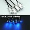 thumbnail image 6 of LNGOOR 4M RGB LED Car Interior Fiber Optic Neon EL Wire Strip Light Atmosphere Light Strip Optic Fiber Colorful Decor, 6 of 8