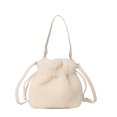 thumbnail image 1 of Mini Bolso Cubo Cruzado Cuerpo Pelaje Con Correa Ajustable Sólido, 1 of 7