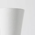 thumbnail image 3 of 9" White Contempo Deco Ceramic Vase, 3 of 7