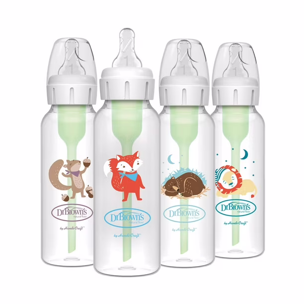 Multicolore, variante sur Biberons de Dr. Brown's Anti coliques Options+, 250 ml, 4 pq
