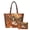 Autumn Goose Pumpkin Print, variant on SEANATIVE Lightweight Purses and Handbags Set for Daily, Stretch Polyester Portable Casual Women's Quilted Bag, Autumn Squirrel Maple Leaf